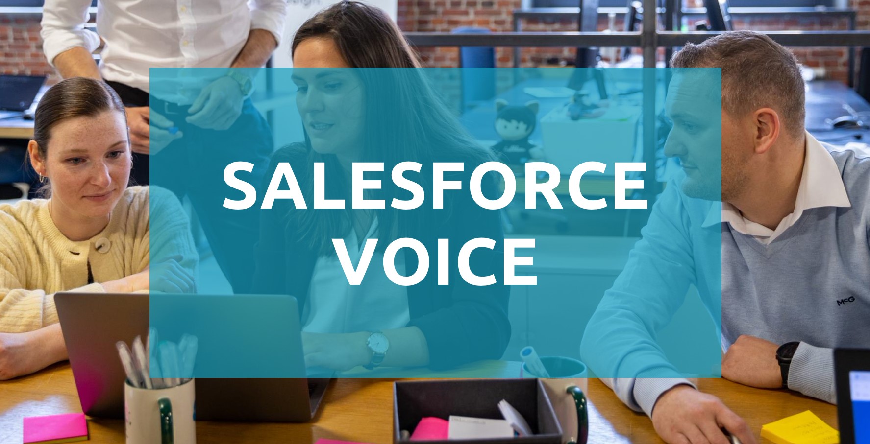 Een betere telefonische service-ervaring met Salesforce Voice